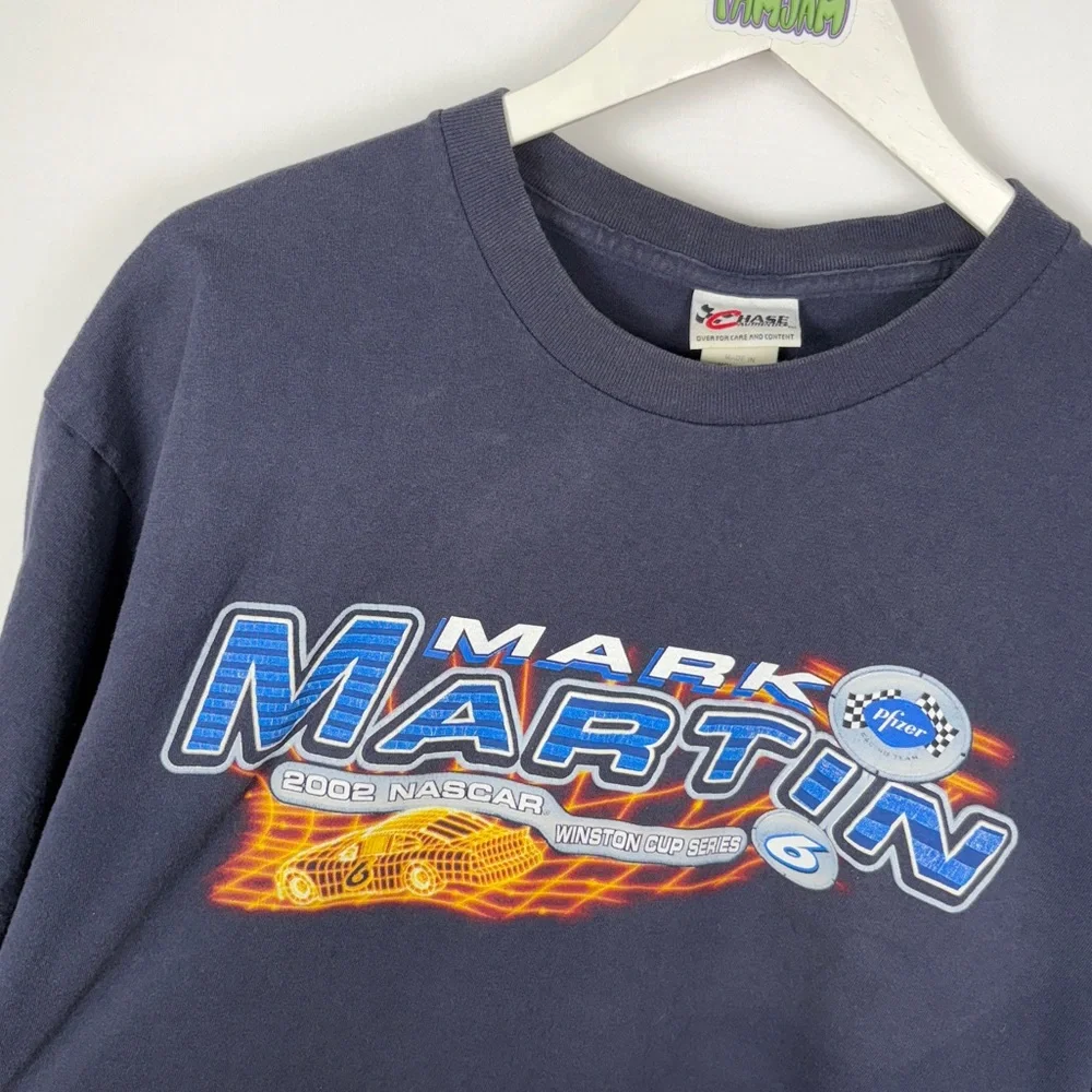 Vintage 2002 NASCAR Mark Martin T-Shirt - Picture 2 of 5